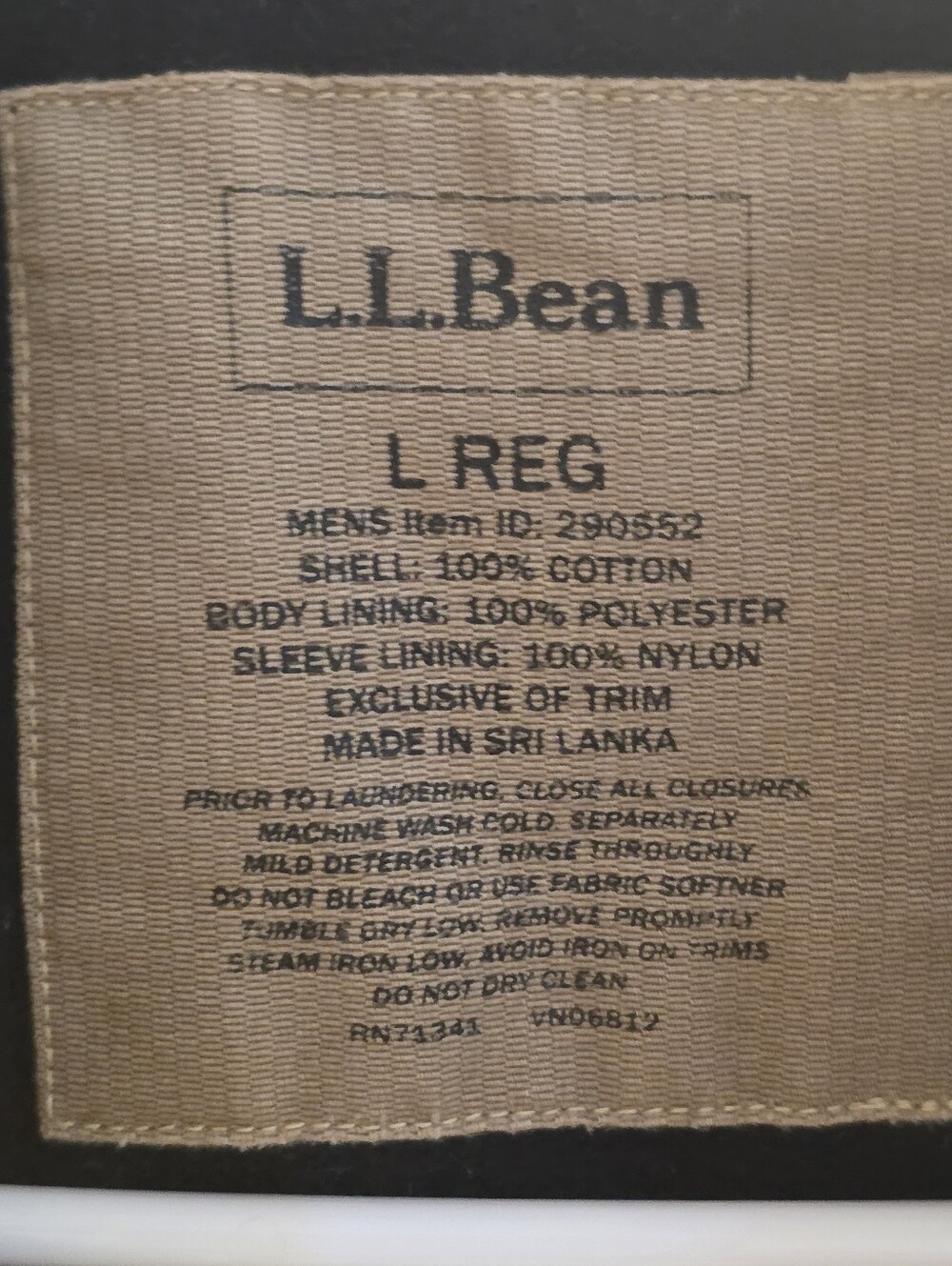 L.L. Bean Utility Jacket - Picture 2 of 5